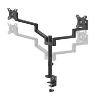 Neomounts DS60-425BL2 Monitorarm 17-27" - ruimtebesparend - thumbnail