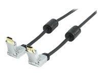 Extra hoge kwaliteit HDMI 1.4 kabel met swivelconnectoren [diverse...