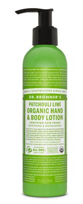 Dr. Bronner's Bodylotion - patchouli lime - 245ml