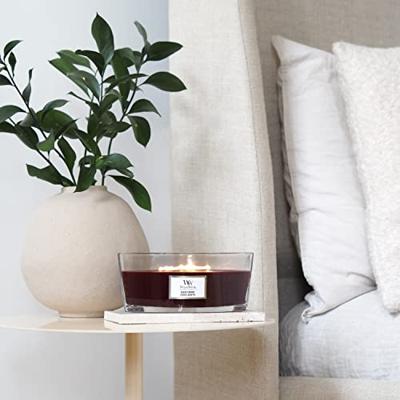 WoodWick ellipse candle black cherry
