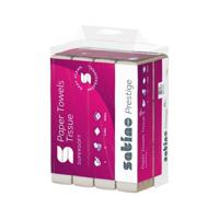 Satino prestige 2-laags handdoekje 24x21cm (4032 stuks) - thumbnail