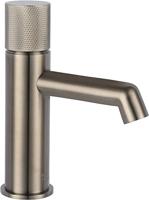 Ben Engraved Cross wastafelkraan gunmetal pvd-coating - thumbnail