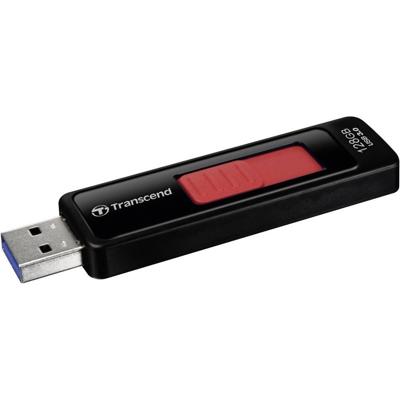 Transcend JetFlash® 760 USB-stick 128 GB Zwart TS128GJF760 USB-A 3.2 Gen 1 Transcend JetFlash® 760 USB-stick 128 GB Zwart TS128GJF760 USB-A 3.2 Gen 1