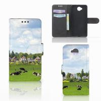 Microsoft Lumia 650 | Telefoonhoesje | Met pasjeshouder | Koeien - thumbnail