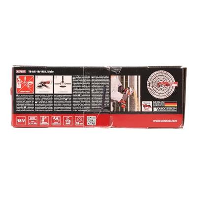 Einhell Power X-Change TE-AG 18/115 Li-Solo 4431110 Haakse accuslijper 115 mm Zonder accu, Zonder lader 3000 mAh