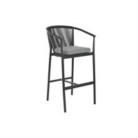 Kruk Home ESPRIT Aluminium Synthetische rotan 57 x 61 x 108 cm - thumbnail