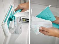 Leifheit 41700 Tegel- en Badreiniger Flexi Pad + Telescoopsteel - thumbnail