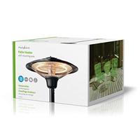 Nedis Patio Verwarmer | 1500 W | IP34 | Zwart | 1 stuk - HTPA15EBK HTPA15EBK - thumbnail