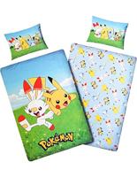 Pokemon dekbedovertrek Field 140 x 200 cm - thumbnail