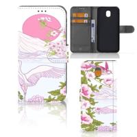 Samsung Galaxy J5 2017 | Telefoonhoesje | Met pasjeshouder | Bird Standing - thumbnail