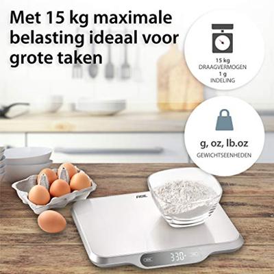 ADE - Weegschaal digitaal - Weegschaal Ladina, 15kg