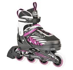 Hudora Inline Skates 29-32 Zwart/Roze