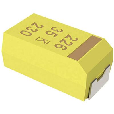 Kemet T491C226K010ZT Tantaalcondensator SMD 22 µF 10 V/DC 10 % (l x b x h) 6 x 3.2 x 2.5 mm 1 stuk(s)