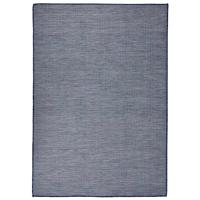 VidaXL Buitenkleed platgeweven 160x230 cm blauw - thumbnail