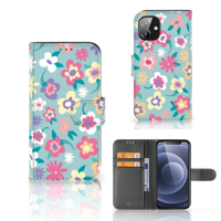 Apple iPhone 12 Mini Hoesje Flower Power - thumbnail