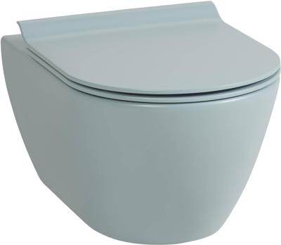 Ben Segno hangtoilet Xtra glaze+ Free flush azuur mat