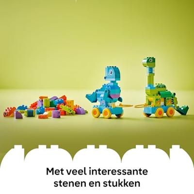 LEGO DUPLO 3-in-1 dinosaurussen op wielen 10451 - thumbnail
