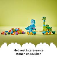 LEGO DUPLO My Town 10451 Dinosaurussen op wielen 3-in-1 - Vroeg leerspel voor 3-jarigen - thumbnail