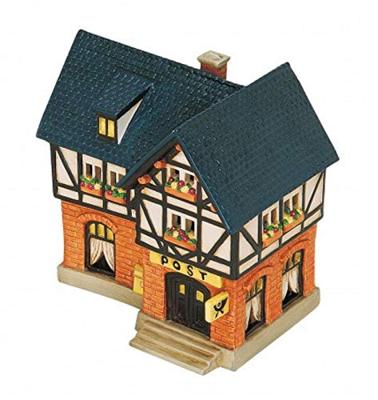 Wurm Lichthaus "Post" van porselein, kleurrijk (B/H/D) 16x17x12cm Wurm Lichthaus "Post" van porselein, kleurrijk (B/H/D) 16x17x12cm