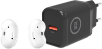 Samsung Galaxy Buds Live Wit + BlueBuilt Oplader 18W - thumbnail