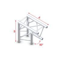 Showtec DT22 Decotruss 007 hoek 90g apex down - thumbnail