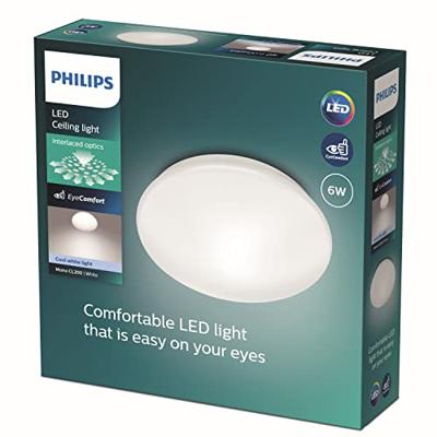 Plafondlamp Philips Moire Wit 6 W Metaal/Plastic (4000 K)