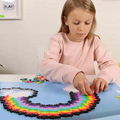 Plus-Plus puzzle by number regenboog: 500 stuks (3913)
