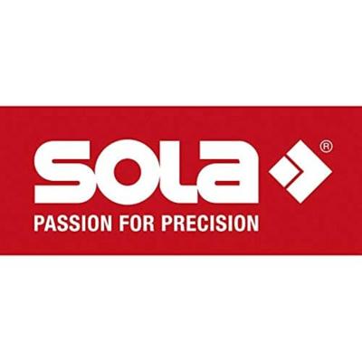 Sola Alu blokwaterpas AV80, 80cm 2 libellen 0,50mm/m zilver - 01111101 - 01111101