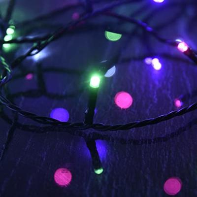 VidaXL Lichtslinger met 600 led&apos;s pastel meerkleurig 60 m pvc - thumbnail