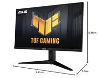 ASUS TUF Gaming VG28UQL1A HDMI 2.1 Gaming Monitor — 28-inch 4K UHD (3840 x 2160), Fast IPS, 144 Hz, 1 ms GTG, NVIDIA G-Sync compatible, Variable Overdrive, DisplayHDR™ 400 - thumbnail