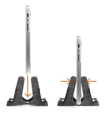Durable VERTICAL EFFECT Laptopstandaard - thumbnail