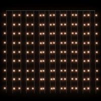VidaXL Lichtsnoergordijn met 300 led&apos;s en 8 functies 3x3 m warmwit - thumbnail