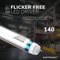 LED TL armatuur 150cm dubbel - T8 (G13) - 50 Watt 7000 lumen (140Lumen/Watt - 6000K Daglicht wit (860) - Flikkervrij - IP20 Stofdicht - thumbnail