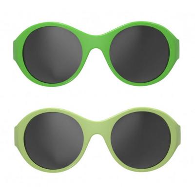 Mokki zonnebril Click & Change junior 0 2 jaar groen 2 stuks