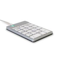 R-GO Tools Numpad Break Numeriek toetsenbord Kabelgebonden Ergonomisch Wit - thumbnail