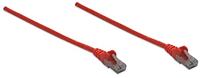 Intellinet 343756 RJ45 Netwerkkabel, patchkabel CAT 6 U/UTP 10.00 m Rood 1 stuk(s) - thumbnail
