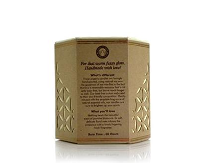 Organic Goodness Geurkaars in Glas Jasmijn - Soja Was (200 gram)