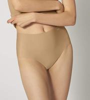 Dames Zero Feel Maxi slip - Naadloze dames taille slip - Hoge onderbroek met katoenen kruisje - thumbnail