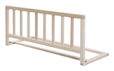 ROBA Sponda Letto 90 cm - Protezione Anticaduta Sicura per Neonati e Bambini - da 18 Mesi a 5 Anni - Montaggio Facile - Legno Naturale