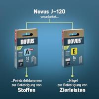Novus Tools 031-0371 Elektrisch nietpistool Type niet Type 53 Lengte nieten 6 - 14 mm - thumbnail
