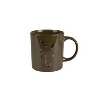 Fox Green & Camo Head Ceramic Mug - thumbnail