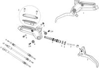 SRAM schijfrem "level bronze stealth" disc brake level bronze stealth fr.950mm - thumbnail