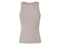 esmara Dames top met geïntegreerde bh (Taupe, M (40/42)) - thumbnail