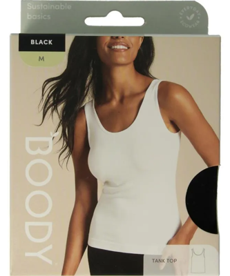 Boody Tank Top Zwart M Boody Tank Top Zwart M