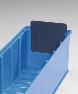 Promat/Tecwerk Uittrekblokkering | voor stellingbak Promat/Tecwerk B.91/183/235mm | zwart | PP | 10st./zak - 9000448992