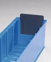 Promat/Tecwerk Uittrekblokkering | voor stellingbak Promat/Tecwerk B.91/183/235mm | zwart | PP | 10st./zak - 9000448992 - thumbnail