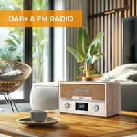 Denver MDA-525LW LIGHT WOOD Radio DAB+, VHF (FM) Hout (licht) - thumbnail