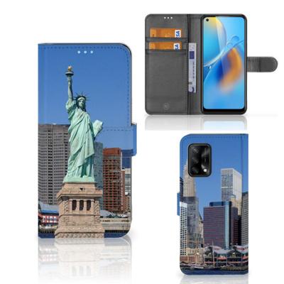 OPPO A74 4G | Flip Cover | Vrijheidsbeeld