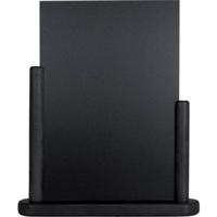 Krijtbord Securit 323x270x71mm zwart hout - thumbnail