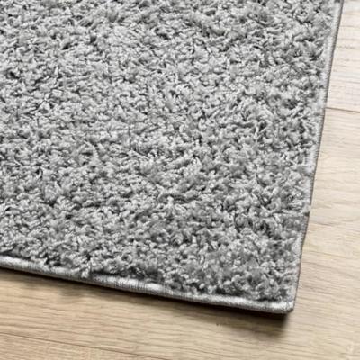 Vloerkleed PAMPLONA shaggy hoogpolig modern 160x230 cm grijs - thumbnail